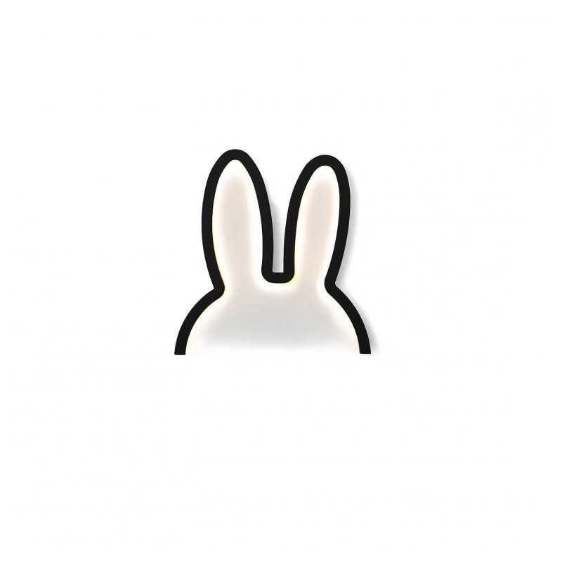 Miffy Wooden mood light - Noir  S