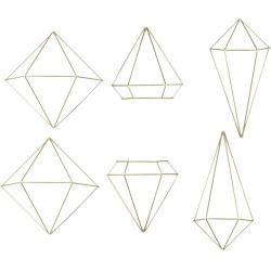 PRISMA Wall Decor Doré