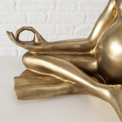 MORTY Grenouille Yoga Doré