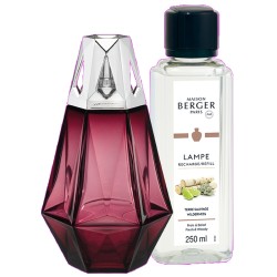 Coffret lampe Berger Prisme Grenat