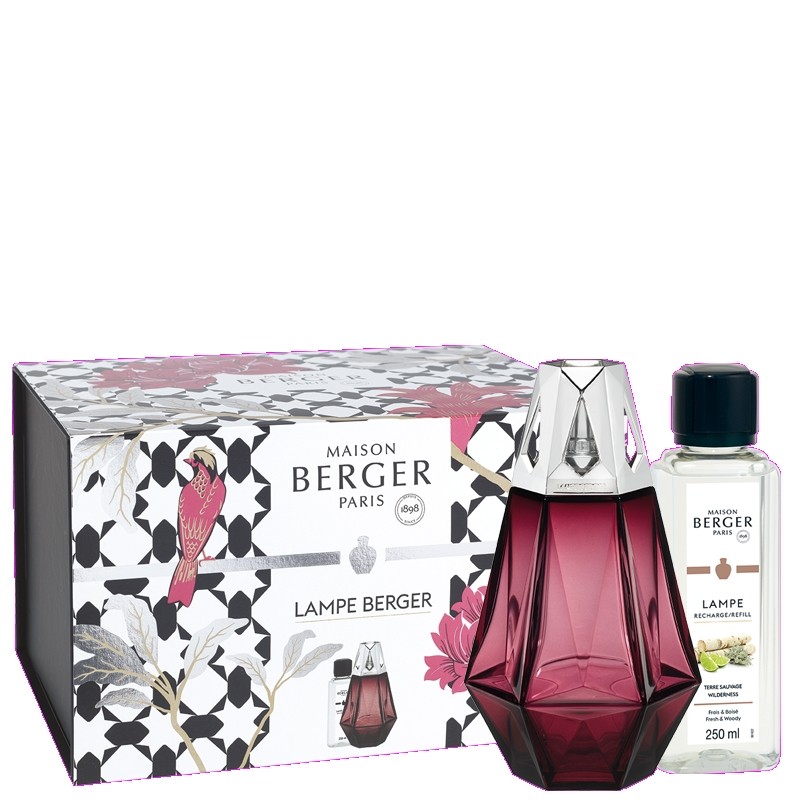 Coffret lampe Berger Prisme Grenat