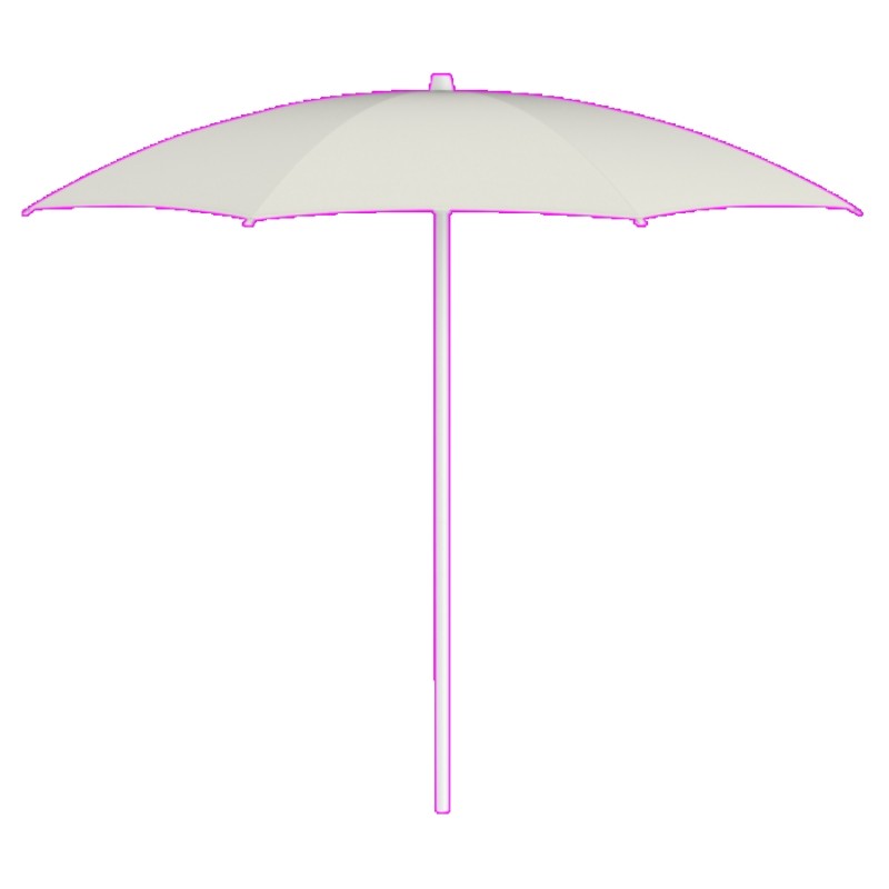 SHADOO Parasol Gris Argile