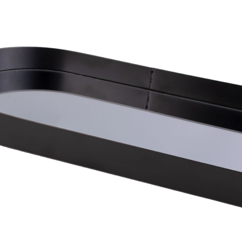 MIRAGE Plateau oval Noir