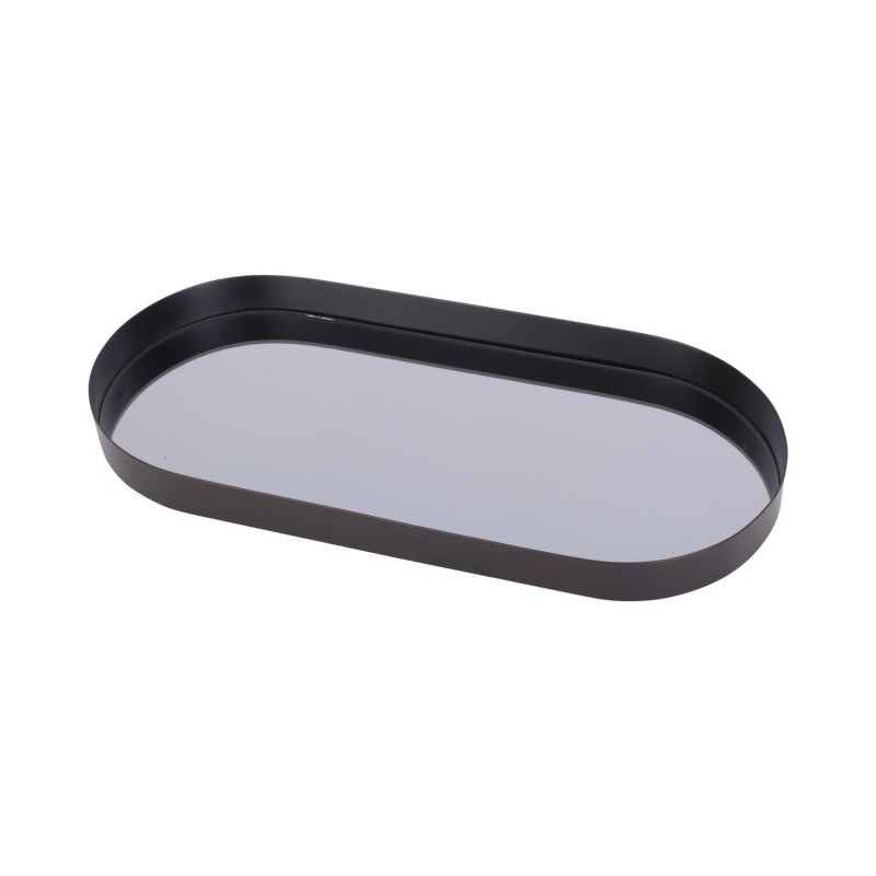 MIRAGE Plateau oval Noir