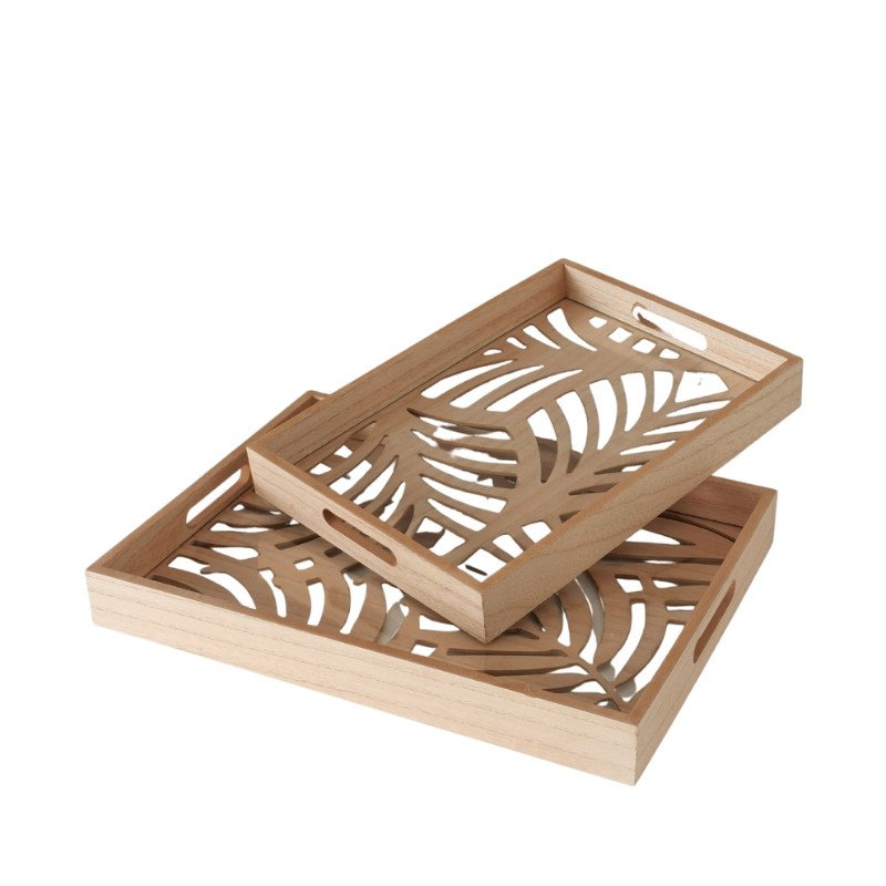 PALMA Set de 2 plateaux