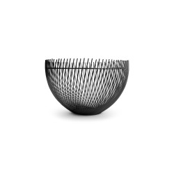 IRIS Panier metallique twisted Noir Small