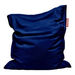 Pouf original slim Teddy - Bleu Roi