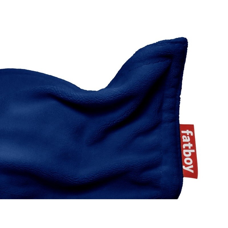 Pouf original slim Teddy - Bleu Roi
