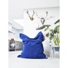 Pouf original slim Teddy - Bleu Roi