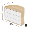 MOONA Boite de rangement