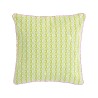 Coussin Banane 44x44 Vert Opaline
