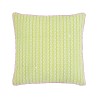 Coussin Banane 70x70 Vert Opaline