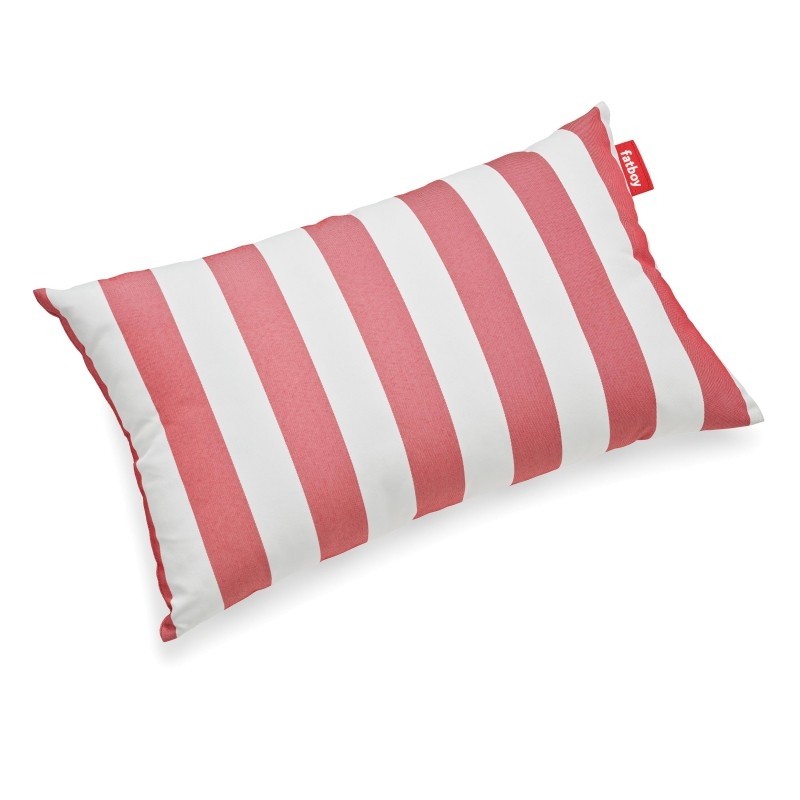 Coussin king pillow OUTDOOR Stripes Red