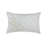 Coussin TREFLE gris argile   68 x 44cm