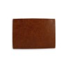 Set de table Aspect cuir Cognac