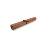 BonBistro Chemin de table aspect cuir Cognac