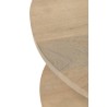 Table De Salon MANGO 2 Etages Bois De Manguier Fer