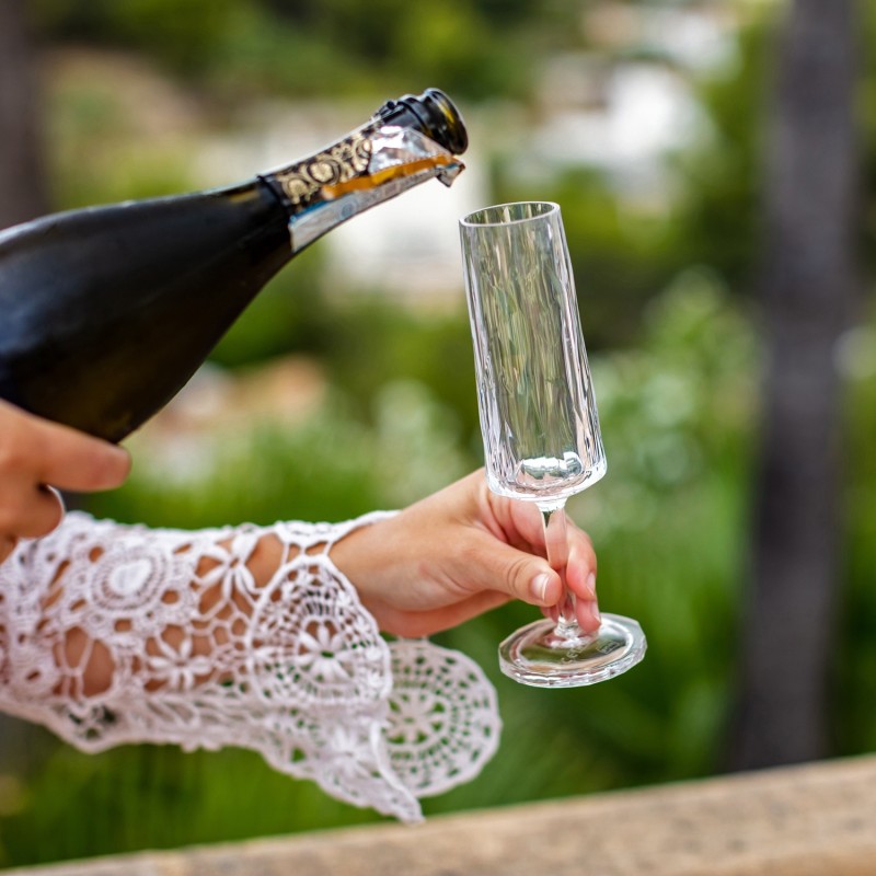 CLUB 14 Superglass Verres Champagne Set de 2