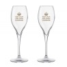 Keep calm & Drink Champagne S/2 Verres à champagne