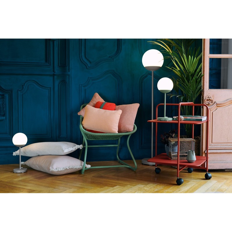 Gueridon ALFRED Desserte sur roulettes Cactus
