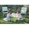 OULALA Set de 3 tables gigognes Carbone/ Gris argile/ Miel