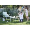 OULALA Set de 3 tables gigognes Carbone/ Gris argile/ Miel