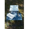 OULALA Set de 3 tables gigognes Vert opaline/ Menthe glaciale/ Citron givré