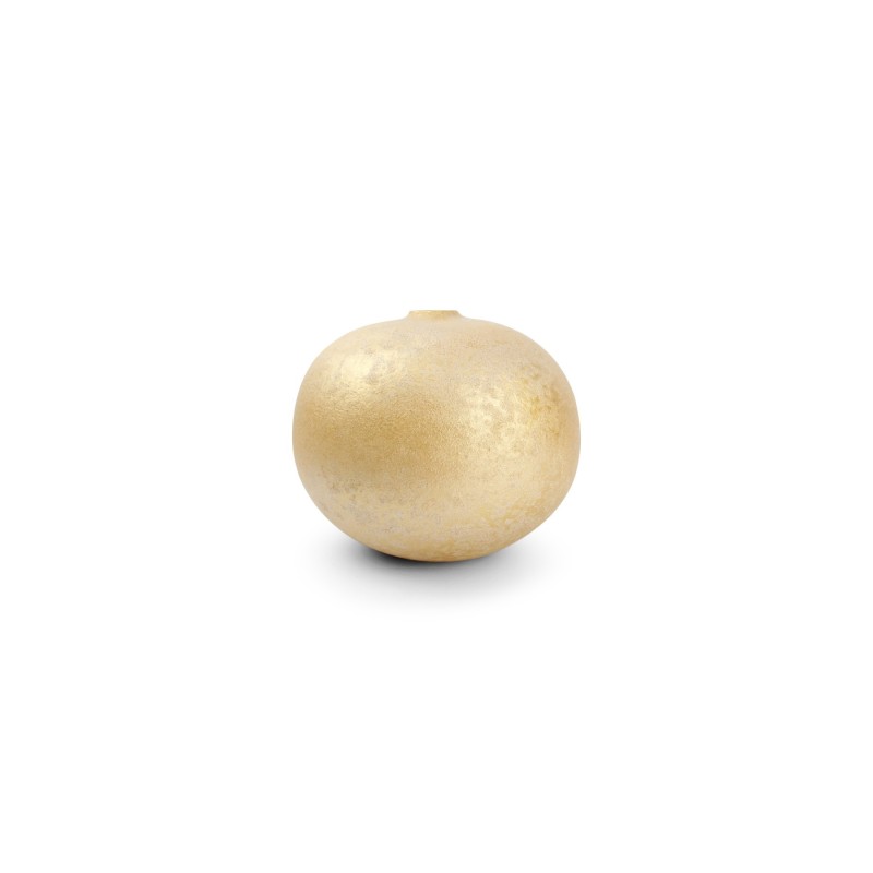 BULLET vase boule Doré