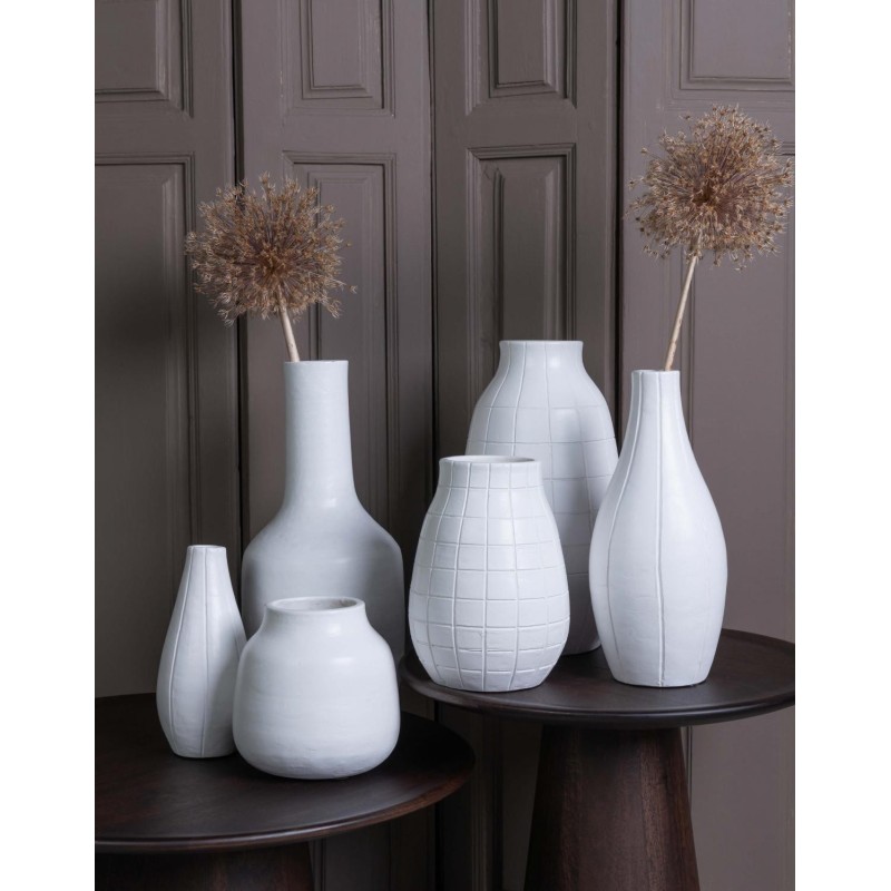 Vase ISAAC 20 Blanc