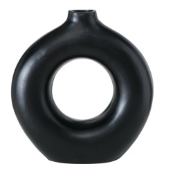 Vase Ronella noir