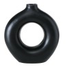 Vase Ronella noir