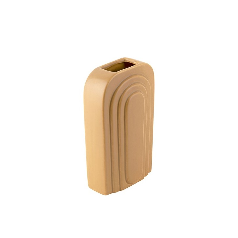 Vase ARC Ceramique Small - Cognac