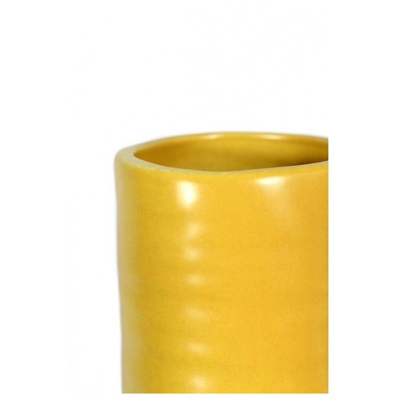 GOTA Vase jaune en Céramique 60