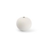 BULLET vase boule Blanc Ivoir Small